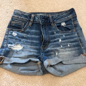 American eagle super stretch shorts